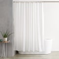 Miniatyrbilde 4 av 4: Dusjforheng i stoff - 72 x 72 tommer, for baderom 72''x72'' White