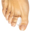 Miniatyrbilde 1 av 5: Gel tåseparatorer for overlappende tær, hallux valgus, stortåjustering, korrigering og avstandsstykke - 5-pakning (klar)