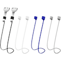 Miniatyrbillede 1 af 4: AirPods magnetisk anti-tabt strop, farverig blød silikone sports snor, nakkestrop