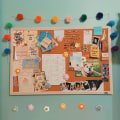 Miniatyrbild 5 av 5: Blomster Push Pins, 30 st, Push Pins, Vägg Push Pins, Färgglada Push Pins för Karta Korktavla Fotodisplay Kontor Hem (6 Färger)