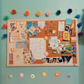 Miniatyrbillede 5 af 5: Blomster Push Pins, 30 stk., Push Pins, Væg Push Pins, Farverige Push Pins til Kort Korktavle Foto Display Kontor Hjem (6 Farver)