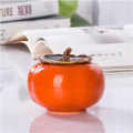 Miniatyrbillede 1 af 5: Persimmon Ruyi Askebæger, fly-proof Askebæger med låg, brugt til hjem, stue, sofabord