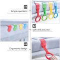 Miniatyrbillede 3 af 5: 4 stk. Baby Crib Pull Ring Baby Bed Stand Up Rings Walking Assistant Pull Up Ring Hængende Rasle Legetøj