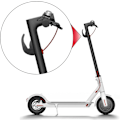 Miniatyrbillede 2 af 4: Xiaomi Elektrisk Scooter Krog - Elektrisk Scooter Krog Til Xiaomi Pro 2/Pro/M365/1S/Lite