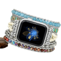 Miniatyrbild 4 av 5: Klockarmband, armband för klockbyte, flätat klockarmband, kompatibelt med iWatch, 38-41 mm