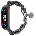 Miniatyrbilde 1 av 5: Smart armbåndsrem for Xiaomi Mi Band 7 6 5 - Dame armbånd i rustfritt stål for Xiaomi Mi Band 7