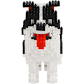 Miniatyrbild 5 av 5: Mikrobyggstenar Mini husdjur Byggstenar Leksaker för barn Border Collie 6 x 2 x 5 inches