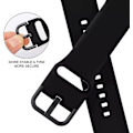 Pikkukuva 3 / 5: Silikoniranneke Apple Watch Ultra 49mm 8 7 45mm 41mm Premium Soft Smart Watch Rannekoru apple watch45678