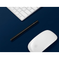 Miniatyrbilde 3 av 5: Skinn skrivebordsbeskytter, Sklisikker PU-skinn skrivebordsunderlag, Bærbar skrivebordsunderlag, Vanntett skrivebordsunderlag for kontor og hjem Dark Blue 23.6" x 13.7"