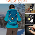Miniatyrbild 4 av 4: Mini-LED-ficklampa med flasköppnare och magnetisk bas 500 mAh Super Bright Portable för reparationer, nödsituationer