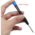 Miniatyrbild 4 av 5: 11-delad skruvmejsel reparationsset platt huvud magnetisk professionell mikro reparationsverktygssats för klocka iPhone smycken glasögon armband PC reparation