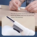 Miniatyrbilde 4 av 5: Rengjøringssett for Airpods 1 2 Pro, multifunksjonell rengjøringspenn, myk børste for Bluetooth-øretelefoner