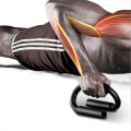 Miniatyrbillede 4 af 5: Push Up Bar med skumgreb Fitness PushUp Stand Bar S-formet håndtag Push Sit Up's Bars Chest Press Up