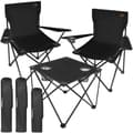Campingstoler med bord - 3-delt