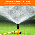 Pikkukuva 2 / 5: Puutarhanurmen automaattinen sprinkler 360 asteen pyörivä terassin katon jäähdytyssprinkler