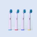 Miniatyrbild 2 av 3: 4-pack utbytesborsthuvuden för Oral Hygiene Cross Dental Flosser Precision Action