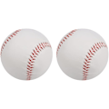Miniatyrbild 1 av 5: Professionell baseboll, PVC handsydd mjuk skumbaseboll för vuxna ungdomsträning professionell basebollspel (2 stycken)