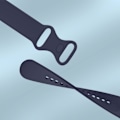 Pikkukuva 5 / 5: Ranneke Galaxy Watch Active 2 - Sileä silikoni - Navy