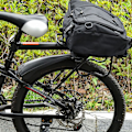 Miniatyrbillede 3 af 5: Cykel Bagagebærer - Universal Bagagebærer - Justerbar Cykelopbevaring - Sort