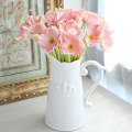 Miniatyrbilde 2 av 5: 10 stk kunstige valmueblomster Kunstige blomster til bryllup Høytids brudebukett Hjemmefestdekor (rosa)