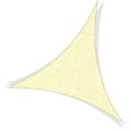 Miniatyrbild 1 av 5: Skuggskydd, Vattentät Markis UV-skydd Triangulär Skuggskydd för Trädgård Uteplats Camping Light Yellow 2*2*2M