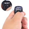 Miniatyrbillede 3 af 5: Finger Tællere - 5 Finger LED Digital Finger Tæller Elektronisk Digital Hånd Tæller Mini Manuel Tæller med LCD Display Finger Tæller