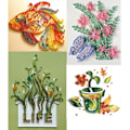 Miniatyrbild 5 av 5: 1030 ark Origami-stjärnor Papperspaket DIY-papper - 27 färger för DIY och dekoration