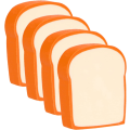 Miniatyrbillede 1 af 5: Pakke med 4 viskelædere Langtidsholdbare viskelæder Blødt viskelædersæt Toastbrød Blyantsviskelæder Nyhedsgummi viskelæder til Universal i skitser Lærergave