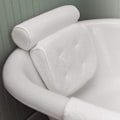 Miniatyrbild 3 av 5: Badkudde - Extra bekväm vadderad 4D badkarskudde - Badkuddar för badkar, jacuzzi, bubbelbadkudde för ryggen