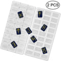 Miniatyrbild 2 av 5: 2 set Resin Moulds, Fine Good Rune Stone Mould Resin Casting Kit Silicone Moulds for Resin Casting Epoxy Resin Mold for Jewellery Making
