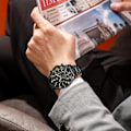 Miniatyrbillede 4 af 5: OLEVS Herreure Sort black Dial/Black Band