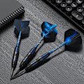 Miniatyrbild 4 av 4: 3-pack Stålspets Dartset Professionella Dart 22g (blå)