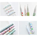 Miniatyrbillede 4 af 5: 10 stk. søde farvepenne til kvinder Toshine farverige gelpenne flerfarvede penne til Bullet Journal-skrivning Roller Ball Fine Point-penne D Multicolored