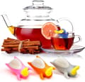 Miniatyrbillede 2 af 5: 4 Næbdyr Infuser Silikone Filter Te-kugler