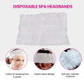 Miniatyrbilde 3 av 5: 100 stk engangsspa-hodebånd, myk non-woven ansiktsklut elastisk hudpleie hårbånd