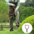 Miniatyrbilde 5 av 5: 31mm indre diameter jern spade håndtak spade D/Y grep håndtak god håndbeskyttelse hage solid jern tilbehør hageverktøy for snøskuffe verktøy