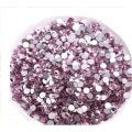 Miniatyrbilde 2 av 3: 576 stk limfiks flatback rhinestones glass diamanten gems for neglekunst håndverk dekorasjoner klær sko Pink 576pcs