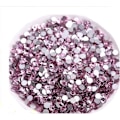 Miniatyrbillede 2 af 3: 576 stk. Lim Fix Flatback Rhinestones Glas Diamant Sten til Neglekunst Håndværk Dekorationer Tøj Sko Pink 576pcs