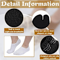 Miniatyrbilde 2 av 5: 4 par med dobbel flip-flop sokker japanske flip-flop sokker for Geta og casual flip-flop