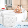 Pikkukuva 1 / 5: Ergonomisesti muotoiltu kylpytyyny kaulan ja selän tuella, 4D-ilmaverkkokangas spa-kylpyammeelle, vankka imukuppitekniikka kylpytarvikkeet (37*32*9cm)