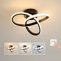 Miniatyrbilde 2 av 5: LED-taklampe, taklampe, LED-lys, svart
