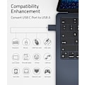 Miniatyrbild 2 av 5: USB C till USB Adapter (2-pack), USB-C Hane till USB3.0 Hona Adapter Kompatibel med MacBook Pro efter 2016, MacBook Air efter 2018 Dark Blue
