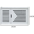 Miniatyrbild 2 av 5: Wifi-router förvaringsvägg hylla - kabelorganisatör