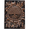 Miniatyrbillede 1 af 5: Træjournal, skrivejournal, A5 linjeret journal, 200 sider, gave til forfattere og rejsende, mænd eller kvinder Elephant(Red Bronze) 8.4x5.7In