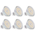 Miniatyrbillede 1 af 5: MR16 LED-spotpære GU5.3-sokkel, varm hvid 2700K, 3,8W svarende til 40W halogen, LED-spotpære GU5.3 12V ikke-dæmpbar 430 lumen