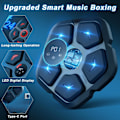 Miniatyrbillede 2 af 5: Smart Musik Boksemaskine med Boksehandsker, Vægmonteret Punching Maskine, Bluetooth Tilsluttet 9 Hastigheds- & Tilstandsjustering