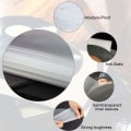 Miniatyrbild 2 av 4: 100 st Record Sleeve 12\" LP Vinyl Inner Cover Translucent Anti-Static Single Cover Round Record Album Cover