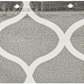 Miniatyrbilde 3 av 5: Dusjforheng i stoff - 72 x 72 tommer, for baderom 72''x72'' Dark Gray Moroccan