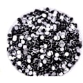 Miniatyrbillede 2 af 3: 576 stk. Lim Fix Flatback Rhinestones Glas Diamant Sten til Neglekunst Håndværk Dekorationer Tøj Sko Jet 576pcs