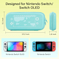 Miniatyrbillede 2 af 5: Bæreveske til Nintendo Switch og New Switch OLED-konsoll, beskyttelsesveske for Animal Crossing